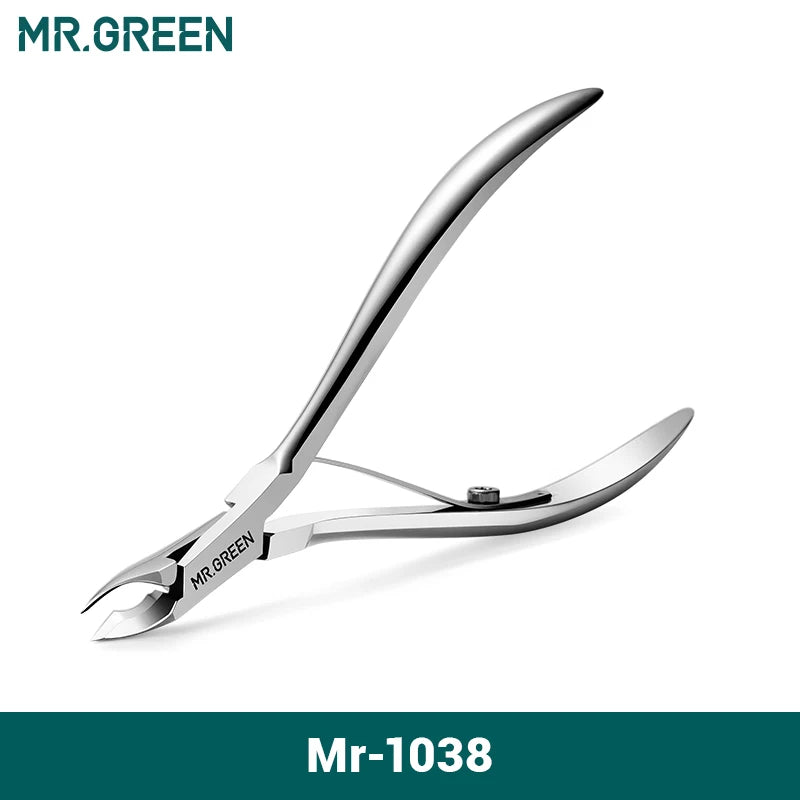 MR.GREEN Stainless Steel Cuticle Nipper – Professional Precision for Flawless Nails