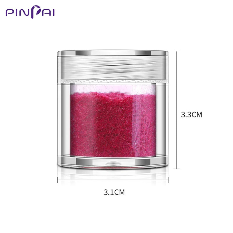 10 Colours Velvet Nail Powder – Fuzzy Flocking Nail Art Dust