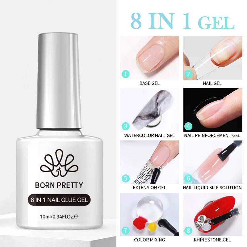 BORN PRETTY 10ml Silver Water Light Cat Magnetic Gel Nail Polish – Semi Permanent