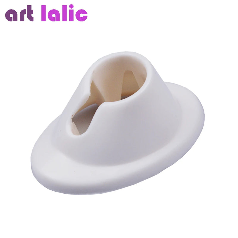 1pc Nail Art Silicone Holder: Prevent Spills, Professional Manicure Tool