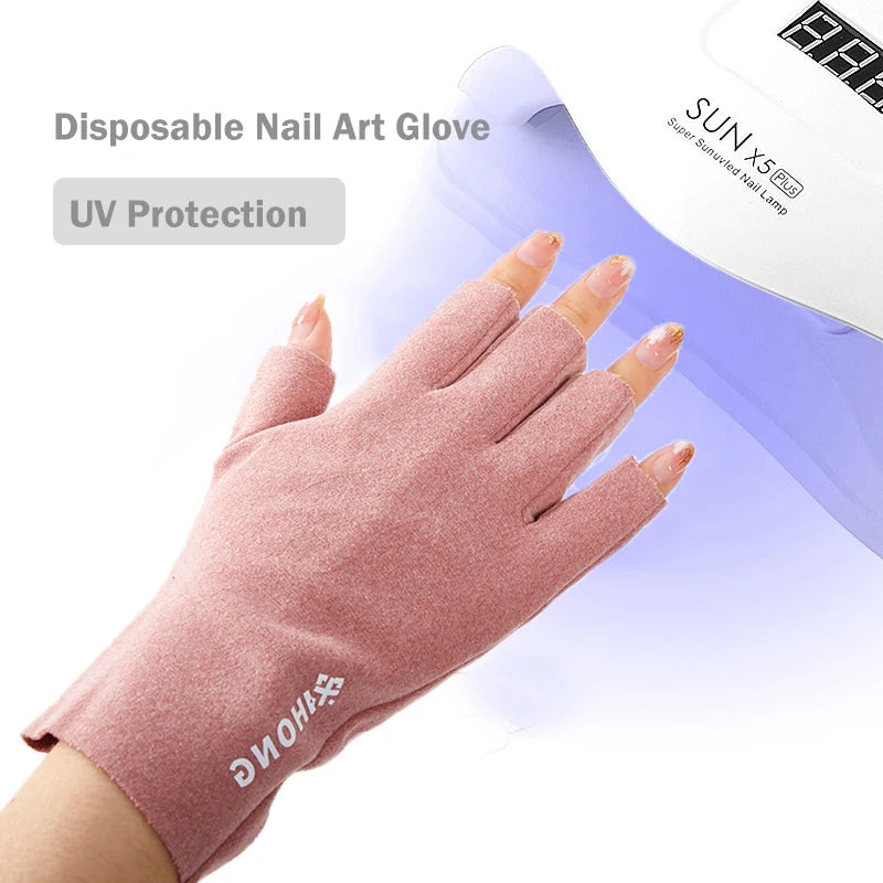 UV Protection Gloves for Nail Art – Shield Your Hands from UV Lamp Exposure