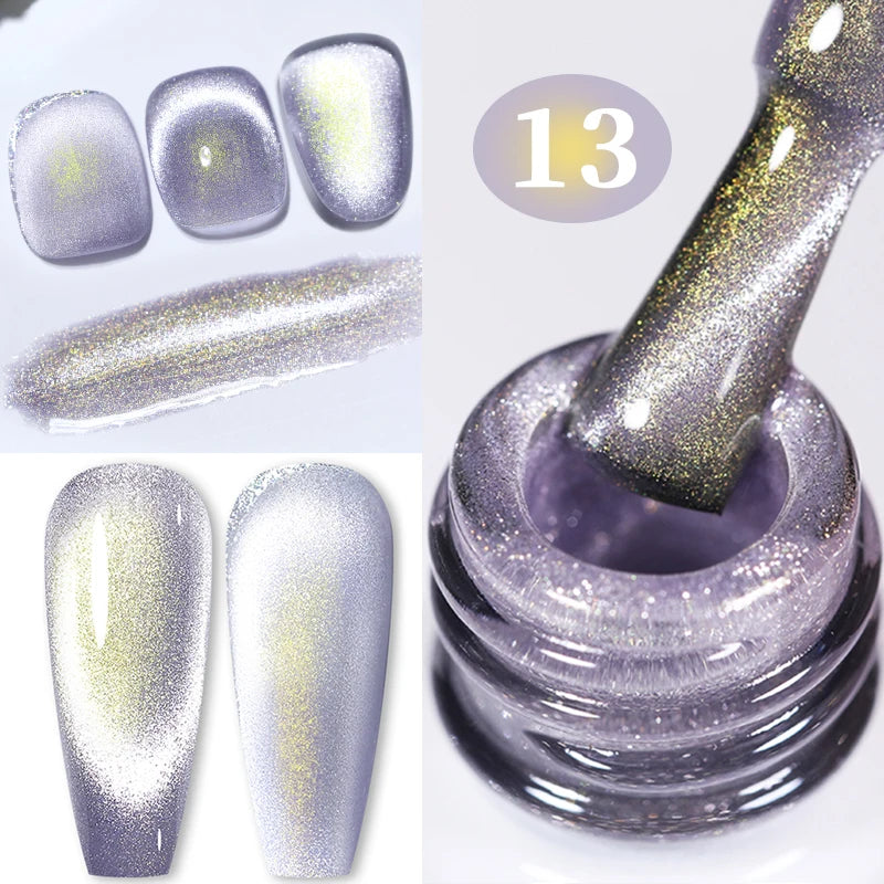 BORN PRETTY Auroras Cat Magnetic Gel Nail Polish 10ml – Semi-Permanent Jelly Glass Effect