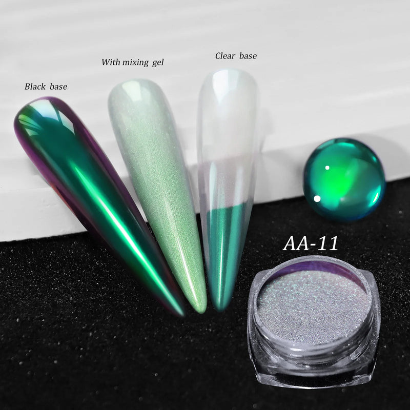 15g 3D Nail Model Gel – Super Strong Rhinestone Glue for Nail Charms, Magic Mirror Powder & Manicure Styling Gel