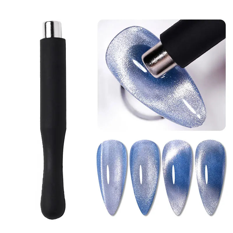 Strong Cat Magnetic Stick for UV Gel Polish Nail Art Decoration, Multi-Function Magnet Pen Tool