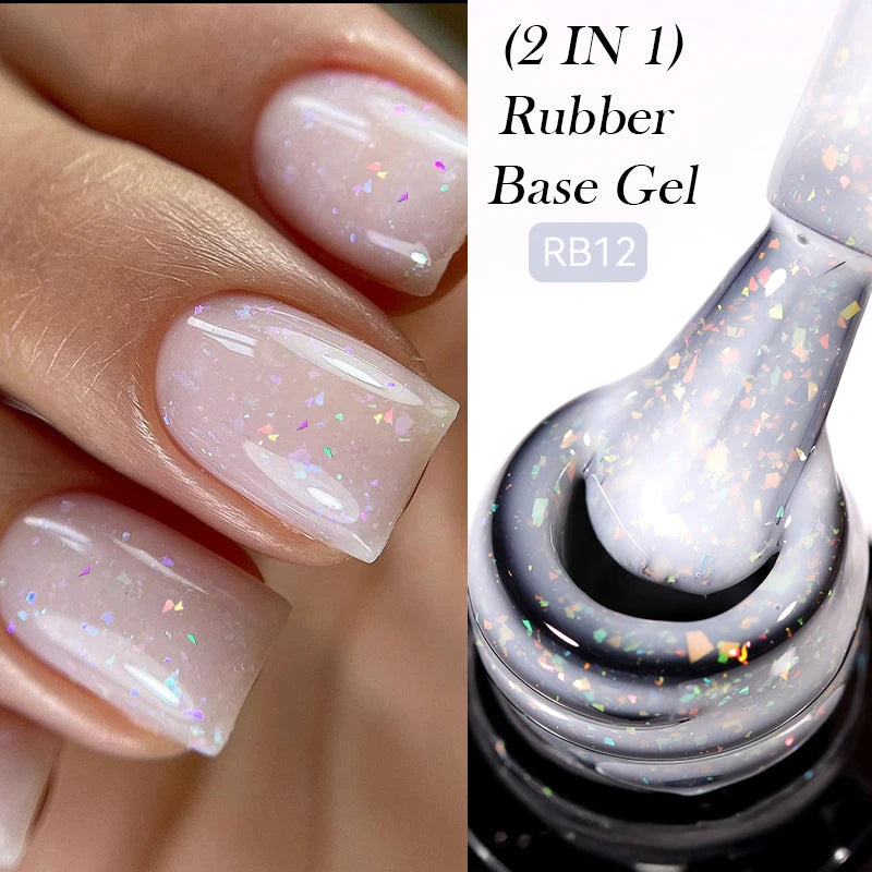 LILYCUTE 7ml Super Bright Metallic Gel Polish – Silver Mirror Effect