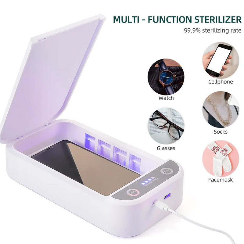 Multi-Function UV Sterilizer & Aromatherapy Disinfection Box – Powerful UV Light for Manicure & Makeup Tools