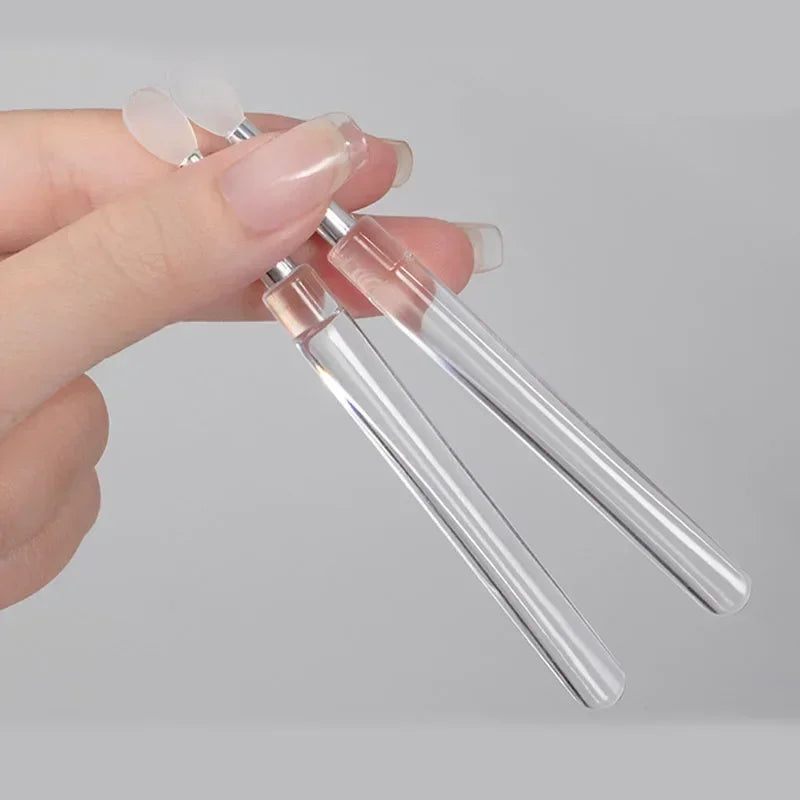 Silicone Nail Art Applicator – Precision Tool for Chrome & Glitter Application