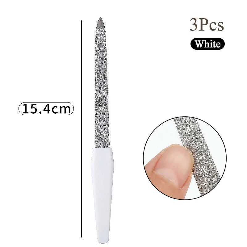 Stainless Steel Cuticle Pusher & Remover – Nail Care Tool for Manicure & Pedicure