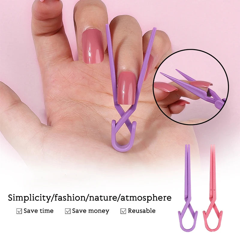 10Pcs Nail Clip Set – Oil Polish Spill Proof Mixed Colour Protection Clips for Manicure