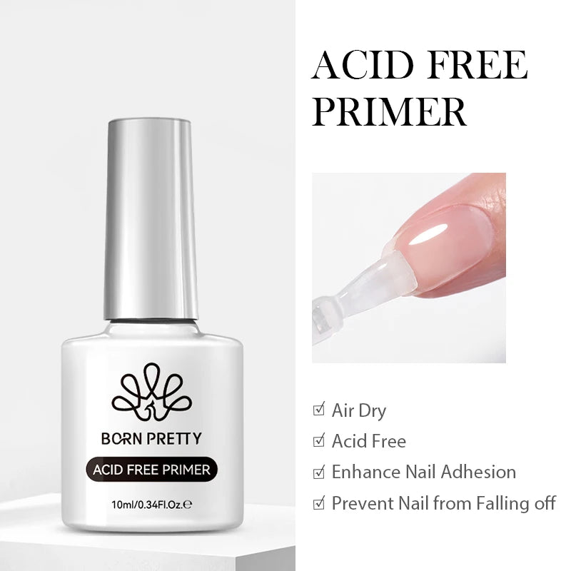 BORN PRETTY 15ml Clear Non-Stick Extension Gel – Gel for 3D Nail Shaping, Perfect for Nail Art