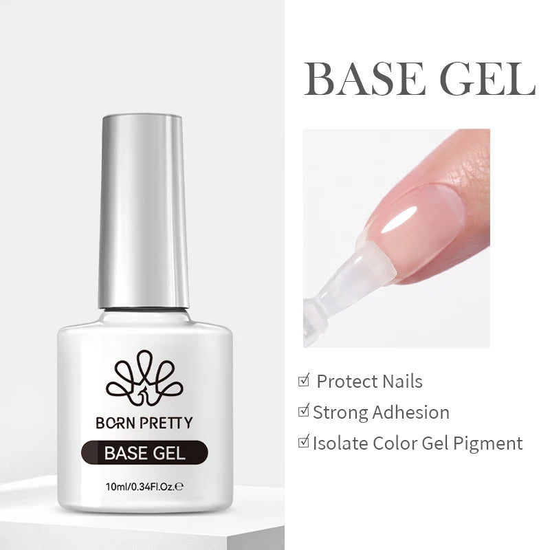 BORN PRETTY 15ml Clear Non-Stick Extension Gel – Gel for 3D Nail Shaping, Perfect for Nail Art