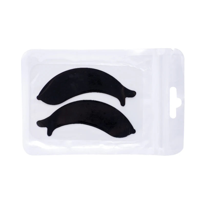 Silicone Eyelash Perm Pads – Dolphin Shape Lash Lift Shields for 3D Curling & Extension