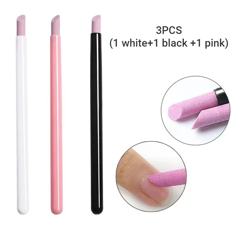 Quartz Nail Grinding Pen – Cuticle Remover & Dead Skin Trimmer for Professional Nail Care (1-3 Pcs)