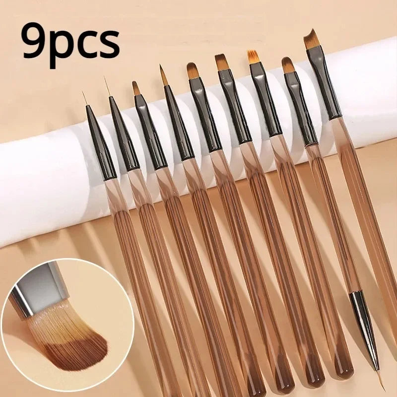 Nail Art Liner Brushes – Precision Striping & Detailing Tool