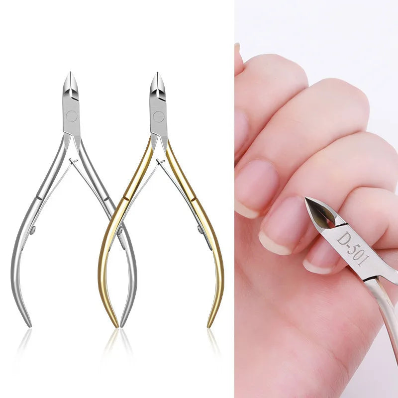 Professional Cuticle Nipper – Stainless Steel Nail Tool for Trimming Dead Skin & Hangnails