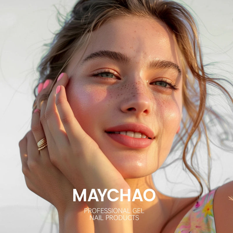 MAYCHAO 12ml Gel Nail Polish – 48 Vibrant Colors, Semi-Permanent UV LED Glossy & Frosted Finish