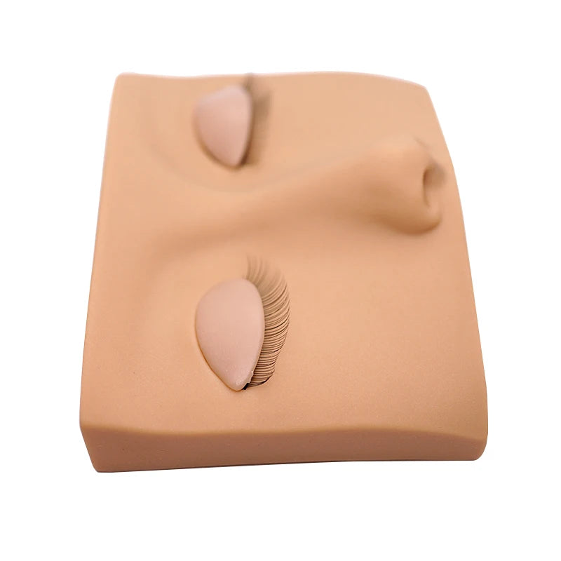 Eyelash Extension Mannequin Head with Removable Eyelids – Training Tool for Makeup & Lash Grafting