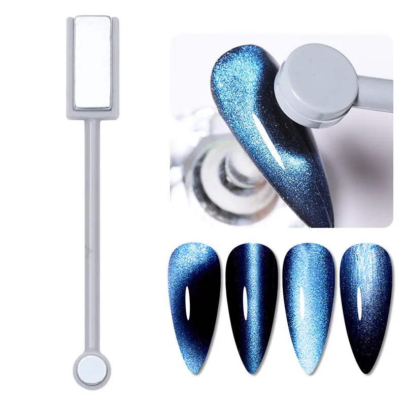 Strong Cat Magnetic Stick for UV Gel Polish Nail Art Decoration, Multi-Function Magnet Pen Tool