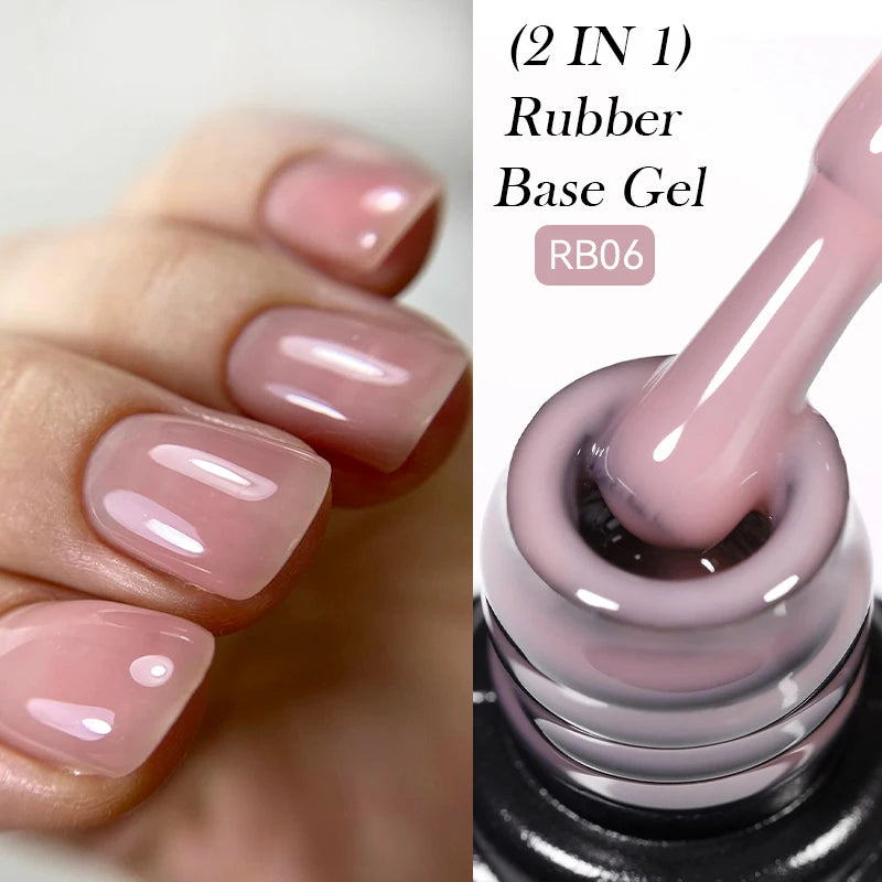 LILYCUTE 8ml Pink Dried Flower Gel Nail Polish – Natural Flower Fairy Nail Art & More