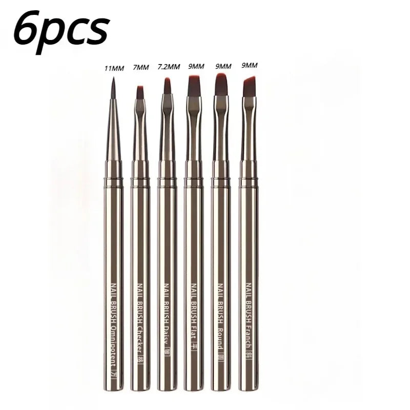 Nail Art Liner Brushes – Precision Striping & Detailing Tool