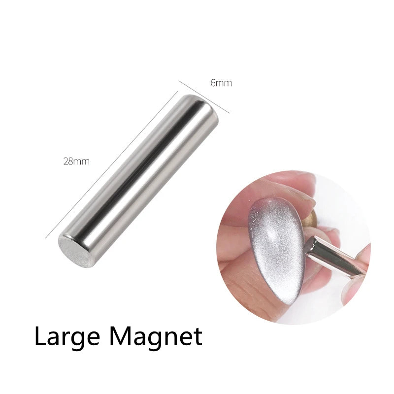 Strong Cat Eye Magnetic Magnet Nail UV Gel Polish Stick Multi-Function Nail Art Decoration