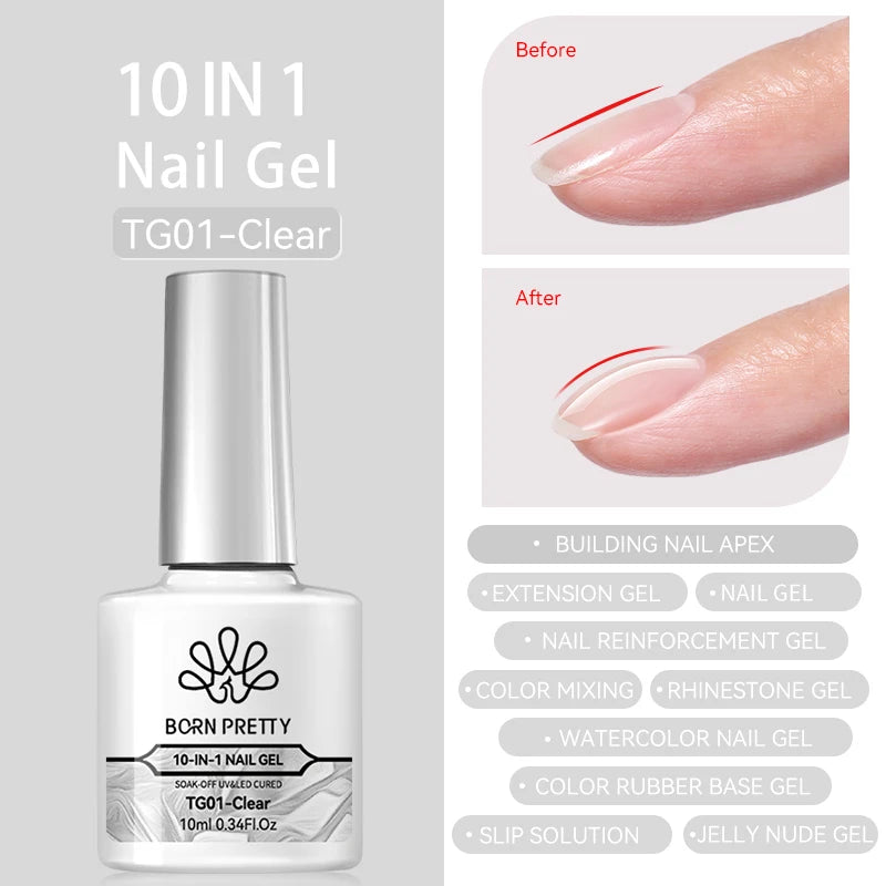 BORN PRETTY 10ml Silver Water Light Cat Magnetic Gel Nail Polish – Semi Permanent