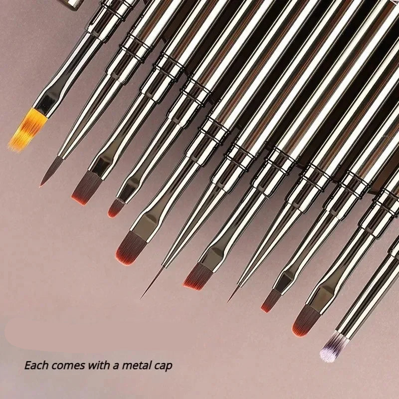 Nail Art Liner Brushes – Precision Striping & Detailing Tool