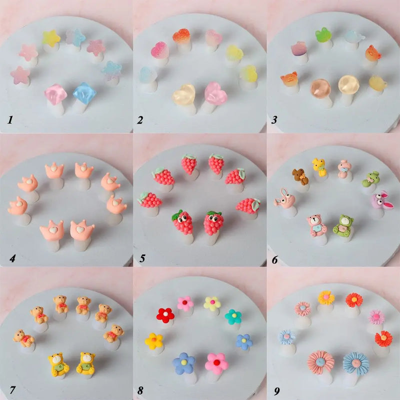 Silicone Toenail Separator Foot Divider Daisy Flower Charming Design Form Salon Nail Art Tool