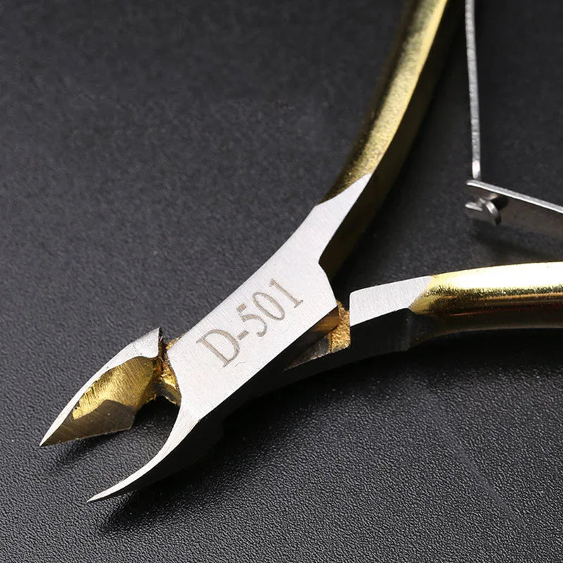 Professional Cuticle Nipper – Stainless Steel Nail Tool for Trimming Dead Skin & Hangnails