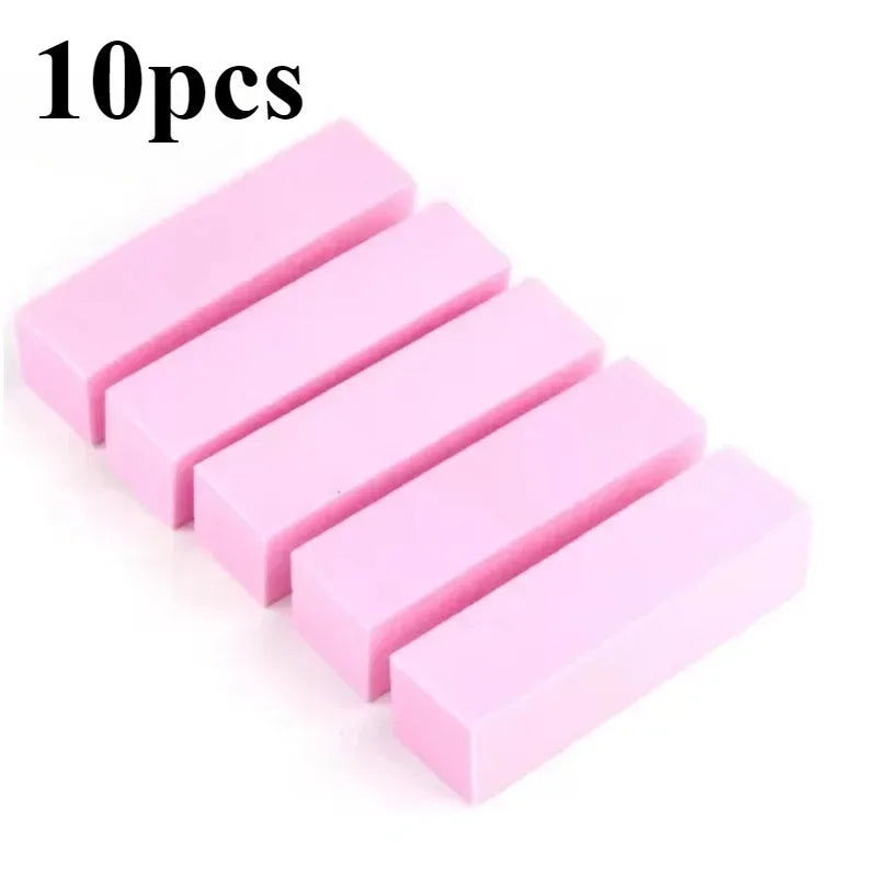 5/10/20Pcs Professional Nail File Polisher Block Manicure Pedicure Files