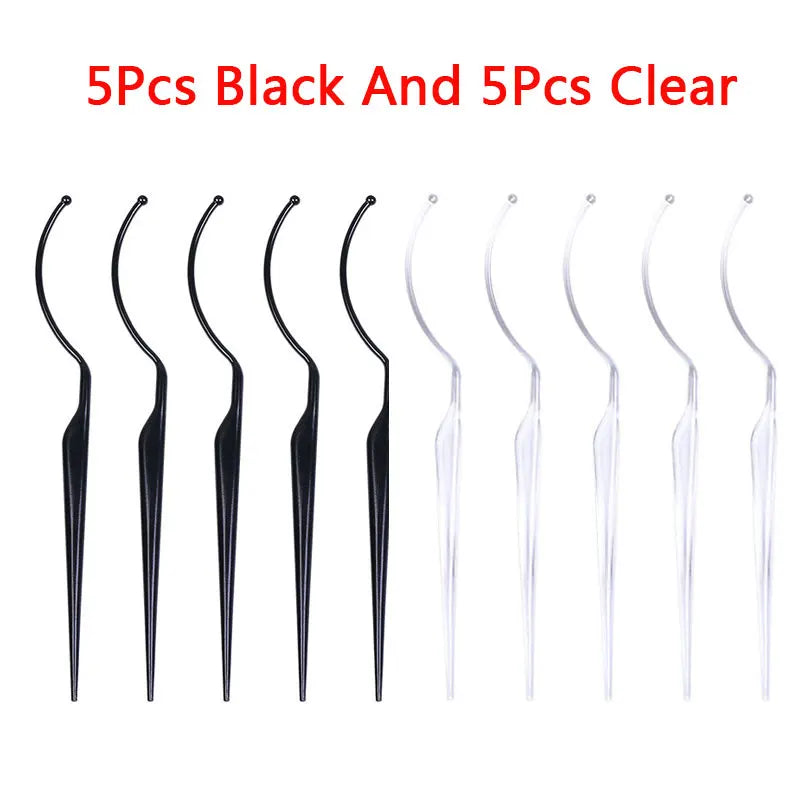 10 Pcs Eyelash Extension Display Boards – Try-On Effect for False Lashes Grafting