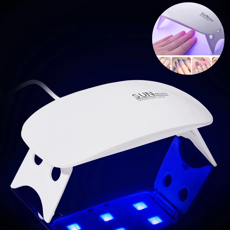 Portable 6W USB Mini Nail Dryer – Fast & Convenient UV/LED Nail Lamp