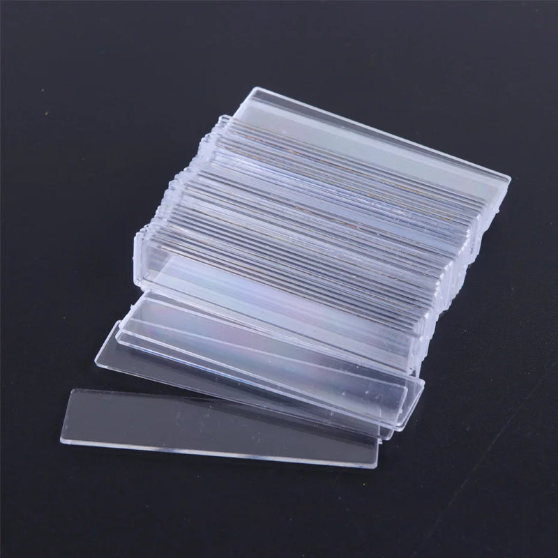 1 Set False Nail Tips Nail Art Display Stand Transparent Practice Acrylic Gel Polish Holder Strip