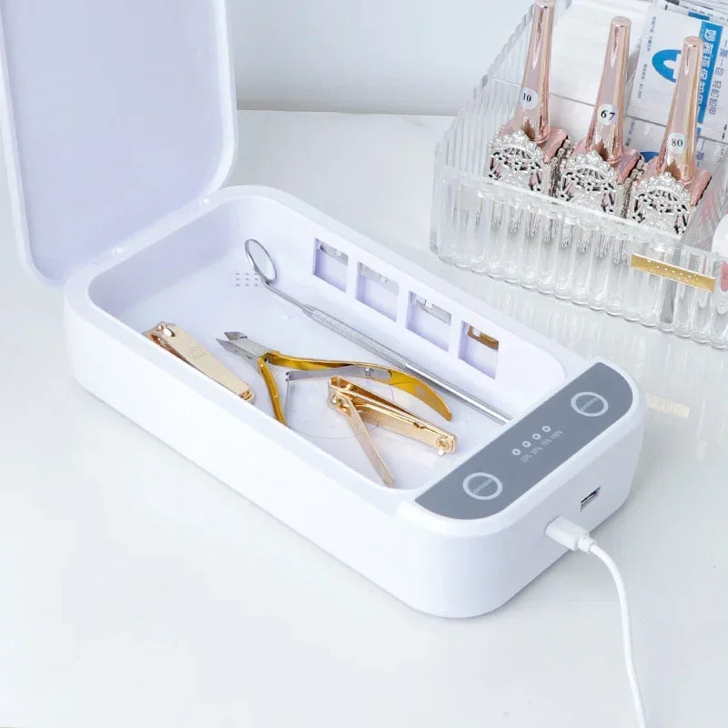 UV Nail Tools Sterilizer Box – Strong UV Light for Nail & Makeup Tool Disinfection