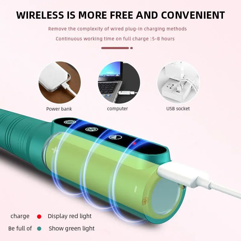 Wireless Nail Drill Pen USB Nail File Polishing Pen Rechargeable Nail Drill Machine Portable Drill