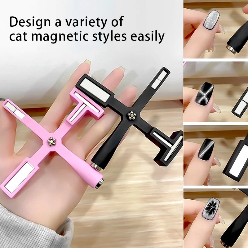 5 IN 1 Multi-function Nail Magnetic Stick With Sleeve Cat Magnet Board