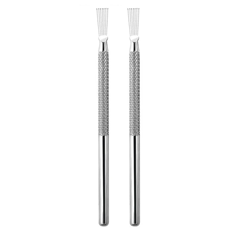 Ultra-Thin 7-Pin Nail Art Liner Brush – Precision Striping & Line Drawing Tool