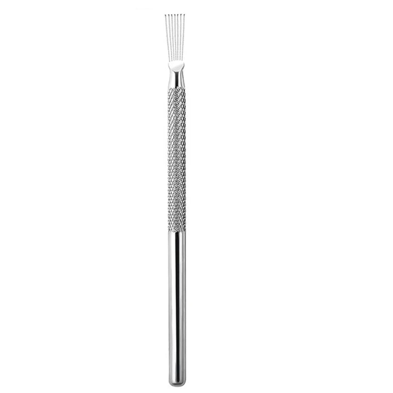 Ultra-Thin 7-Pin Nail Art Liner Brush – Precision Striping & Line Drawing Tool