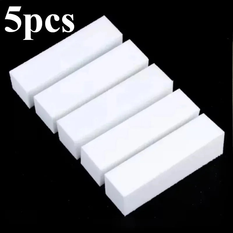 5/10/20Pcs Professional Nail File Polisher Block Manicure Pedicure Files