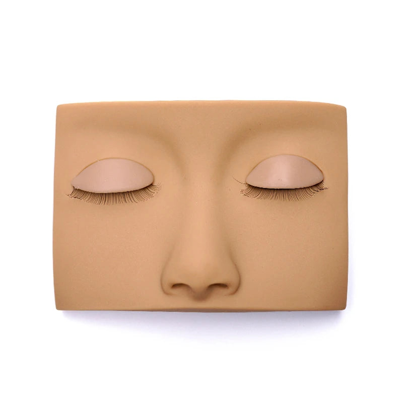 Eyelash Extension Mannequin Head with Removable Eyelids – Training Tool for Makeup & Lash Grafting