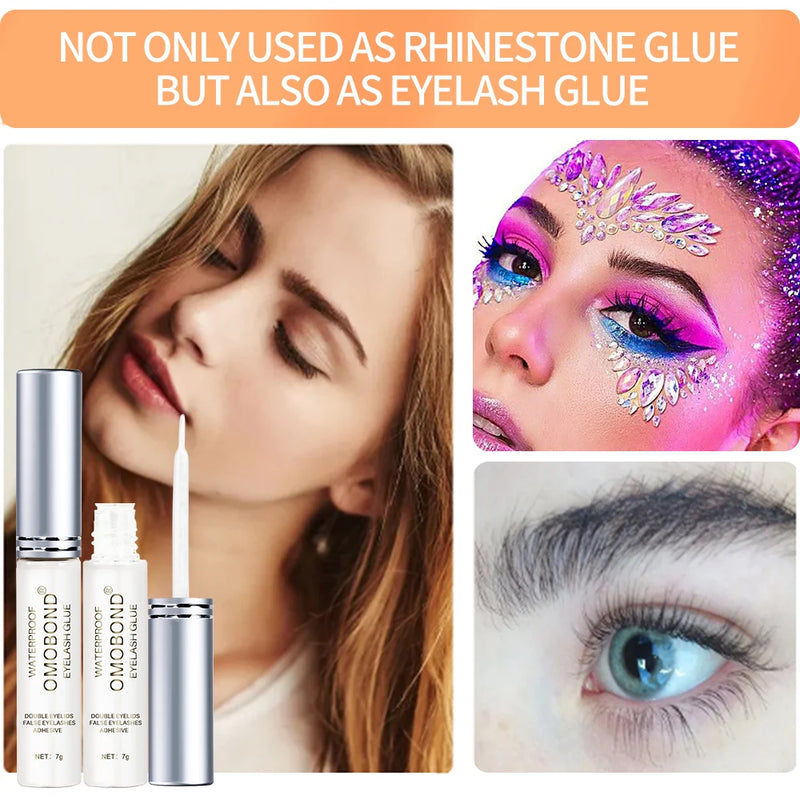 7g Transparent Eyelash Glue – Quick-Drying, Long-Lasting, Waterproof Glue for False Lashes