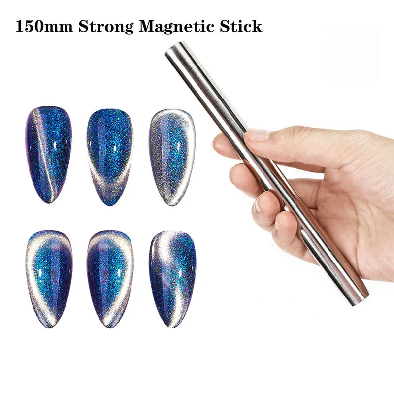 Super Strong Magnetic Strip Stick – Cat Eye Nail Gel Polish Tool for 3D Line & French Effects