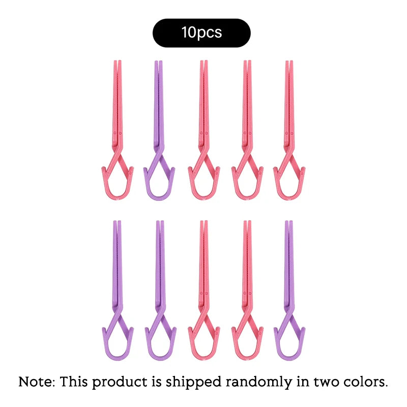 10Pcs Nail Clip Set – Oil Polish Spill Proof Mixed Colour Protection Clips for Manicure