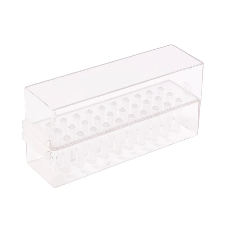 30-Hole Nail Drill Bit Storage Box – Organise & Protect Your Nail Tools