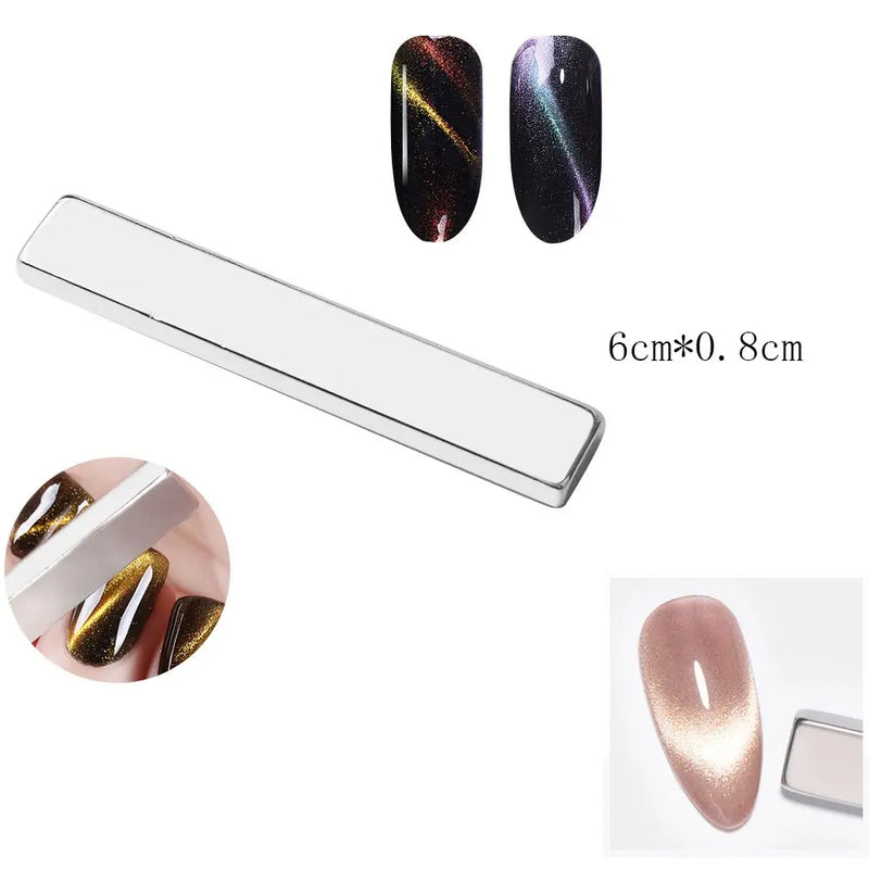 Super Strong Magnetic Strip Stick – Cat Eye Nail Gel Polish Tool for 3D Line & French Effects