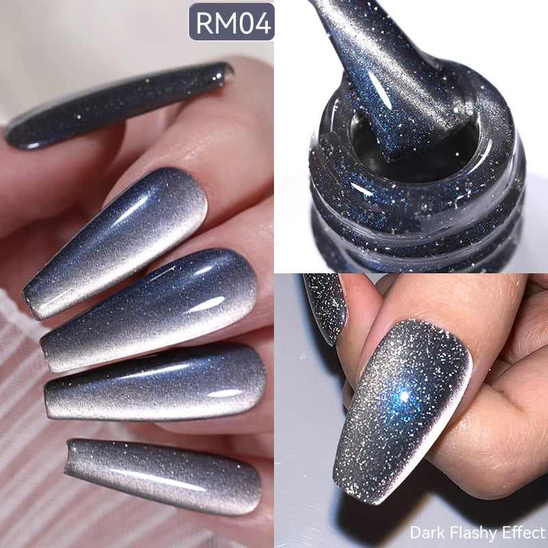 BORN PRETTY Auroras Cat Magnetic Gel Nail Polish 10ml – Semi-Permanent Jelly Glass Effect