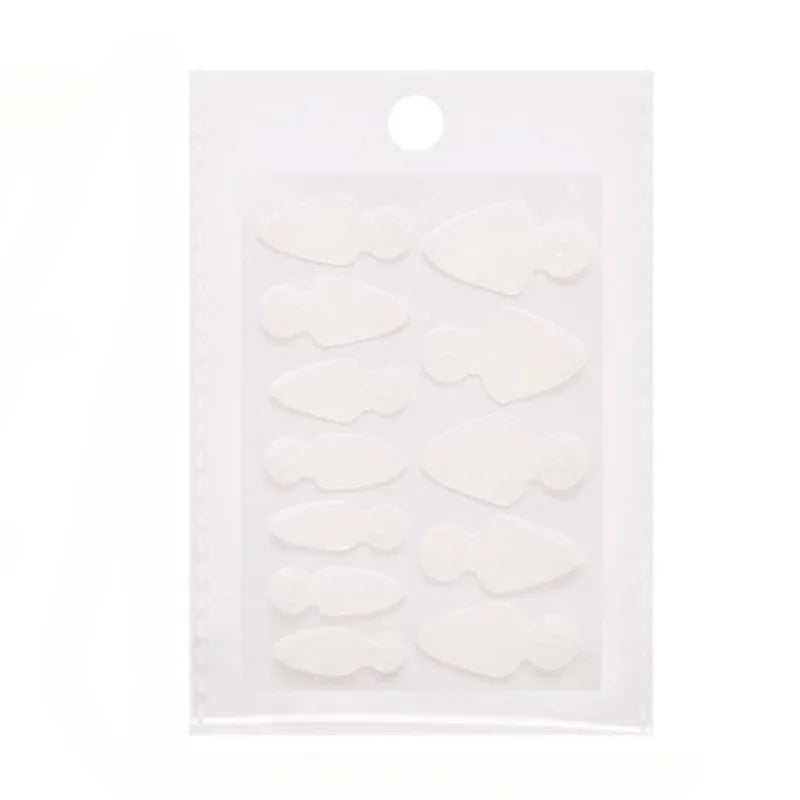 Dual Nail Forms False Tips for Gel Extension Quick Building French Nails Mold Soft Silicone Pads