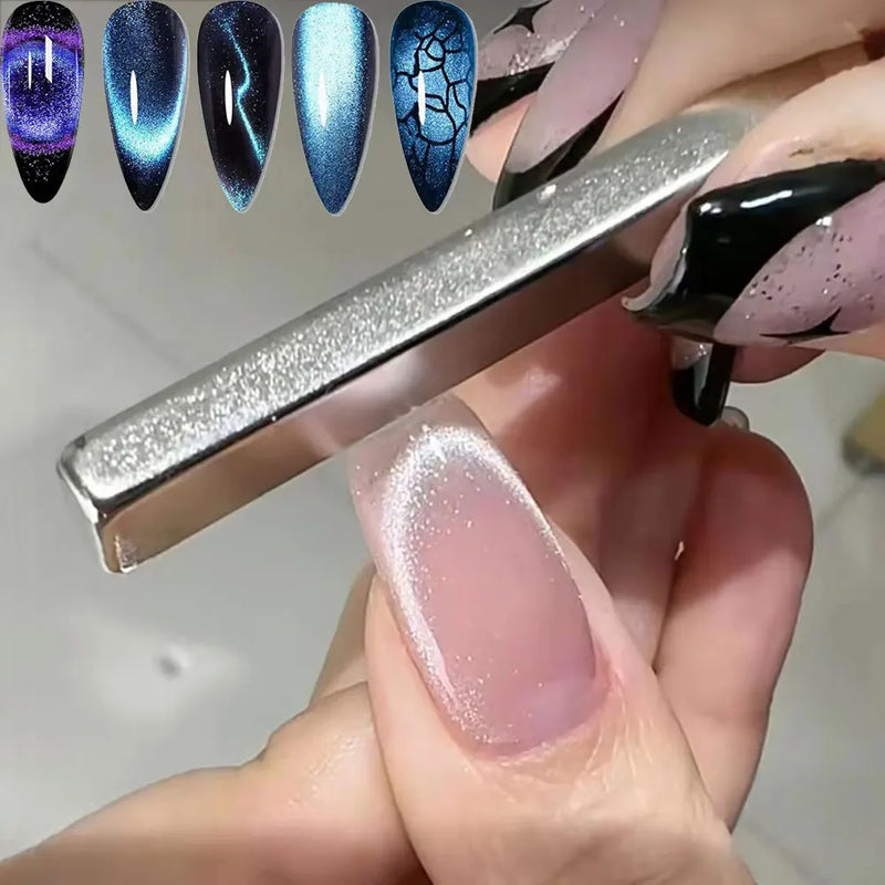 Super Strong Magnetic Strip Stick – Cat Eye Nail Gel Polish Tool for 3D Line & French Effects