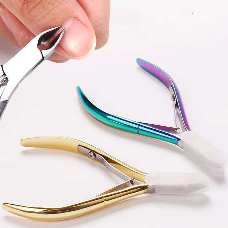 Professional Cuticle Nipper – Stainless Steel Nail Tool for Trimming Dead Skin & Hangnails