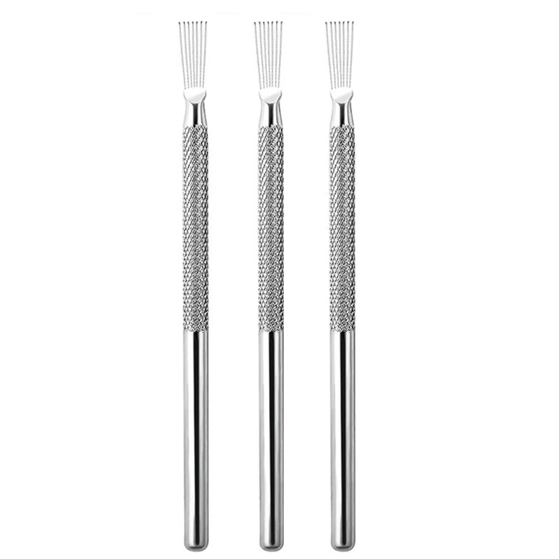 Ultra-Thin 7-Pin Nail Art Liner Brush – Precision Striping & Line Drawing Tool